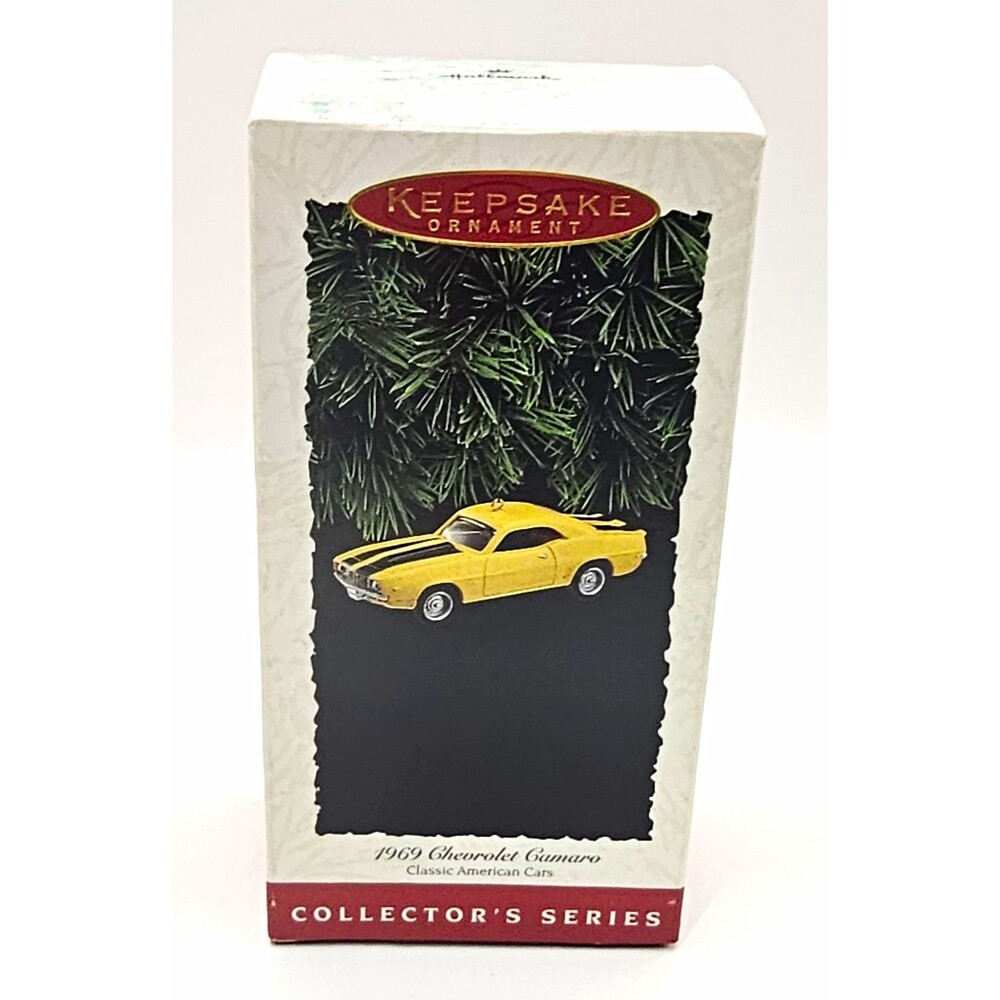 Hallmark Keepsake 1969 Chevrolet Camaro Classic American Cars Ornament 1995